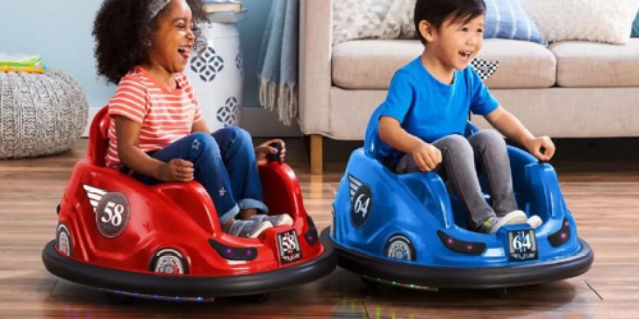 $100 Off Kids Electric Bumper Car 2-Pack on SamsClub.com