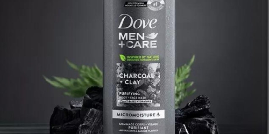 Dove Men+Care Face & Body Wash 4-Pack Only $10.80 Shipped for Prime Members (Reg. $26)