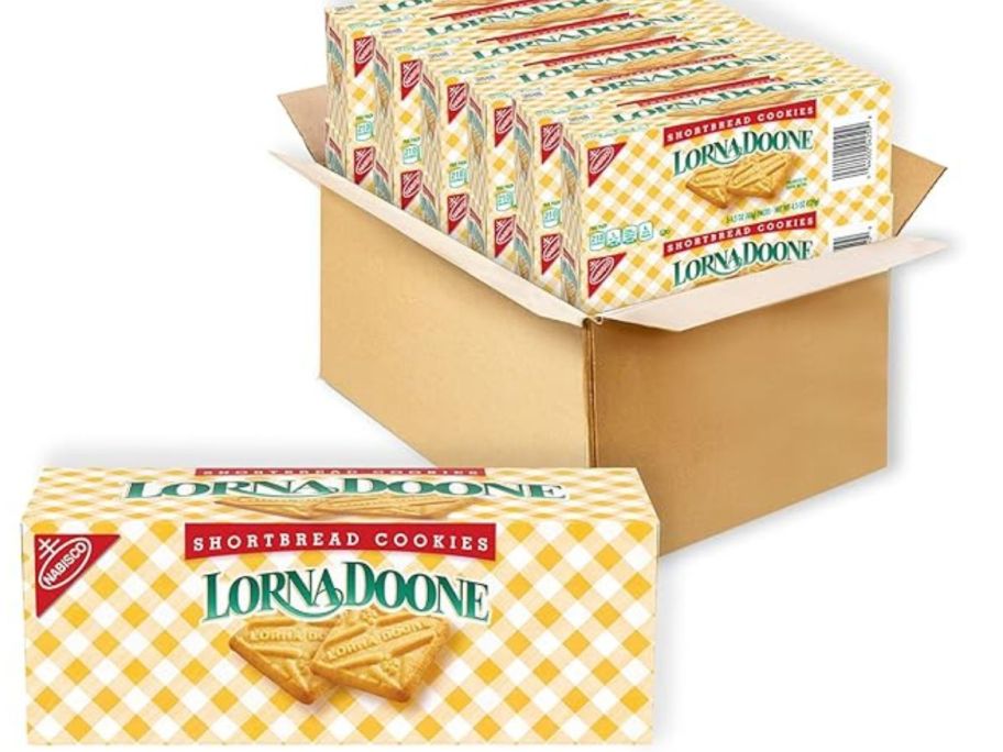 12 Lorna Doone Shortbread Cookie boxes