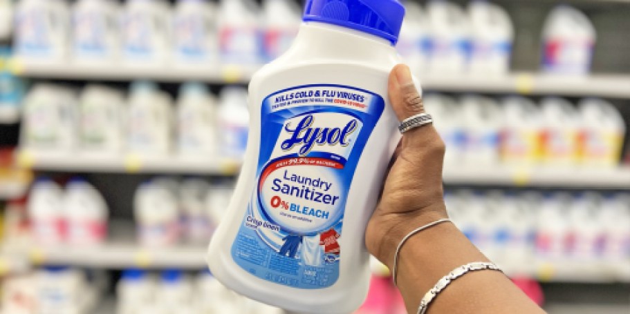 Lysol Laundry Sanitizer Just $3.64 Shipped on Amazon