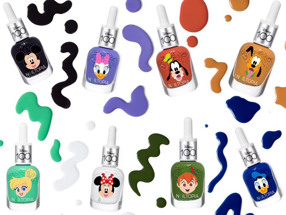 Nailtopia Disney 100 Collection Nail Polish Colors on Sale at Ulta