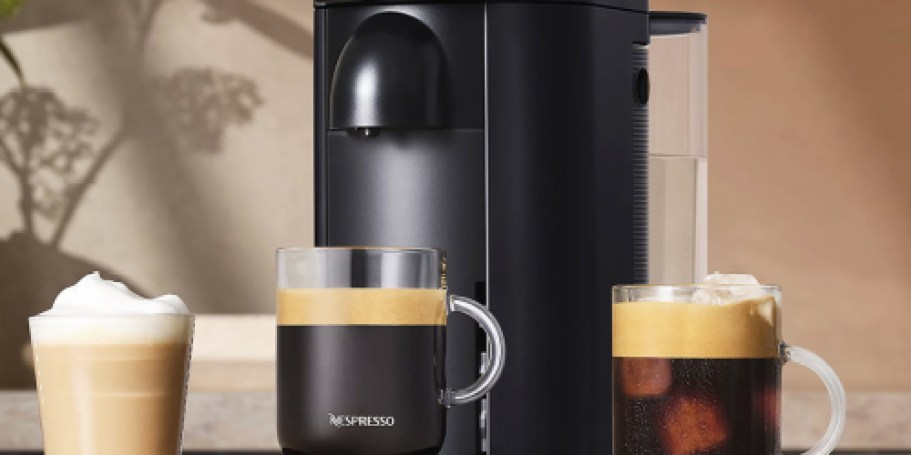 Nespresso Vertuo Plus Bundle from $119.98 Shipped (Includes Frother, Pods & $50 Voucher!)