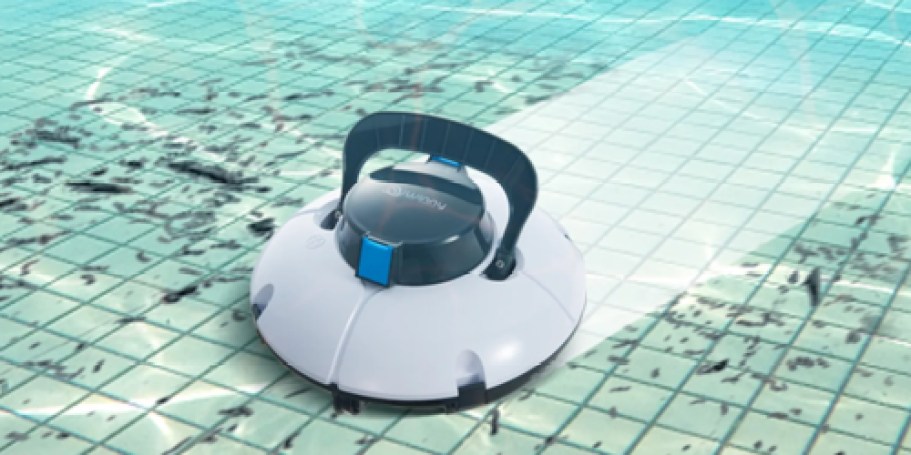 Cordless Robotic Pool Cleaner Just $98.99 Shipped on Walmart.com (Regularly $260)