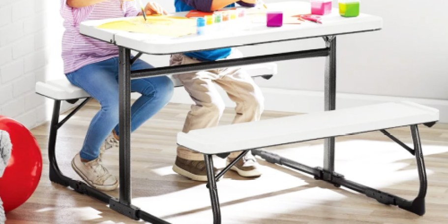 Folding Kids Picnic Table Only $35 Shipped on Walmart.com (Reg. $59) – Perfect for Crafts, Games & More