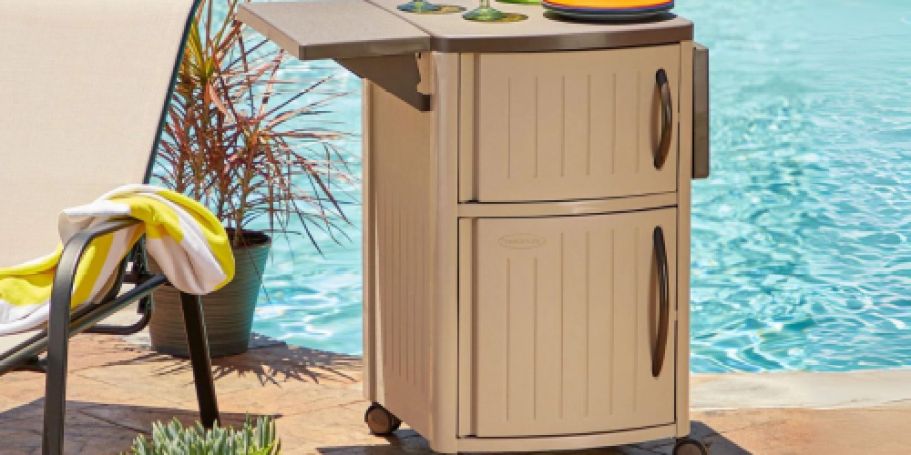 Up to 60% Off Suncast Deck Boxes & Carts | Bar Cart/Table Only $152 Shipped (Reg. $370)