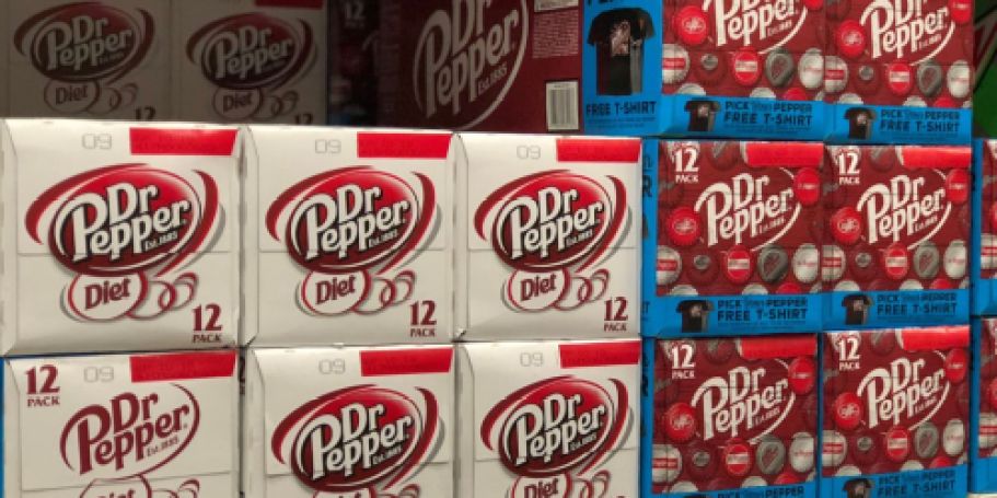 THREE Soda 12-Packs Only $11.99 at Walgreens