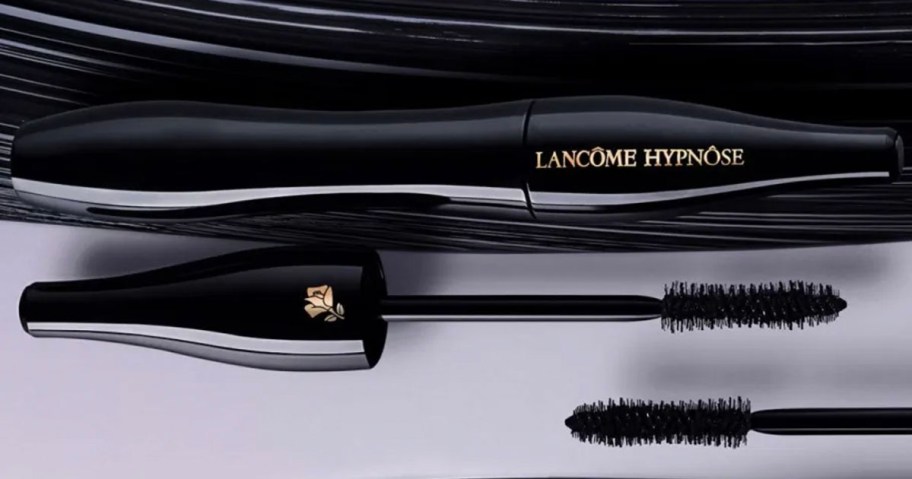 lancome mascara open on table