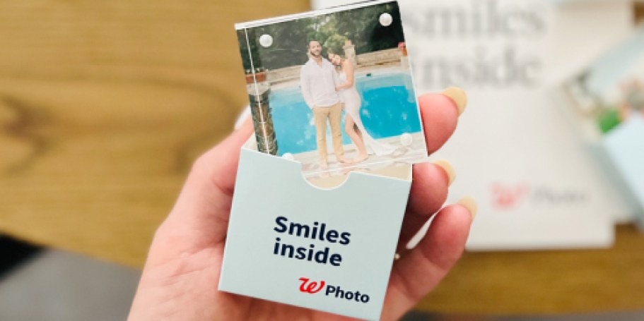 Walgreens Acrylic Photo Blocks JUST $1.99 w/ Same Day Pickup (Easy Gift Idea)