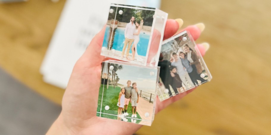 Buy 1, Get 2 FREE Walgreens Acrylic Photo Blocks w/ Same Day Pickup – Last Day!