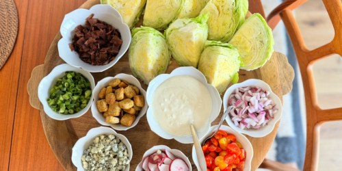 Make a Wedge Salad Board for a Crowd!