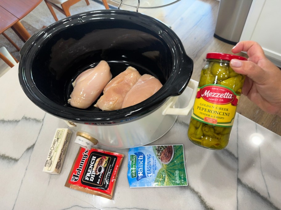 5 ingredient crockpot meal