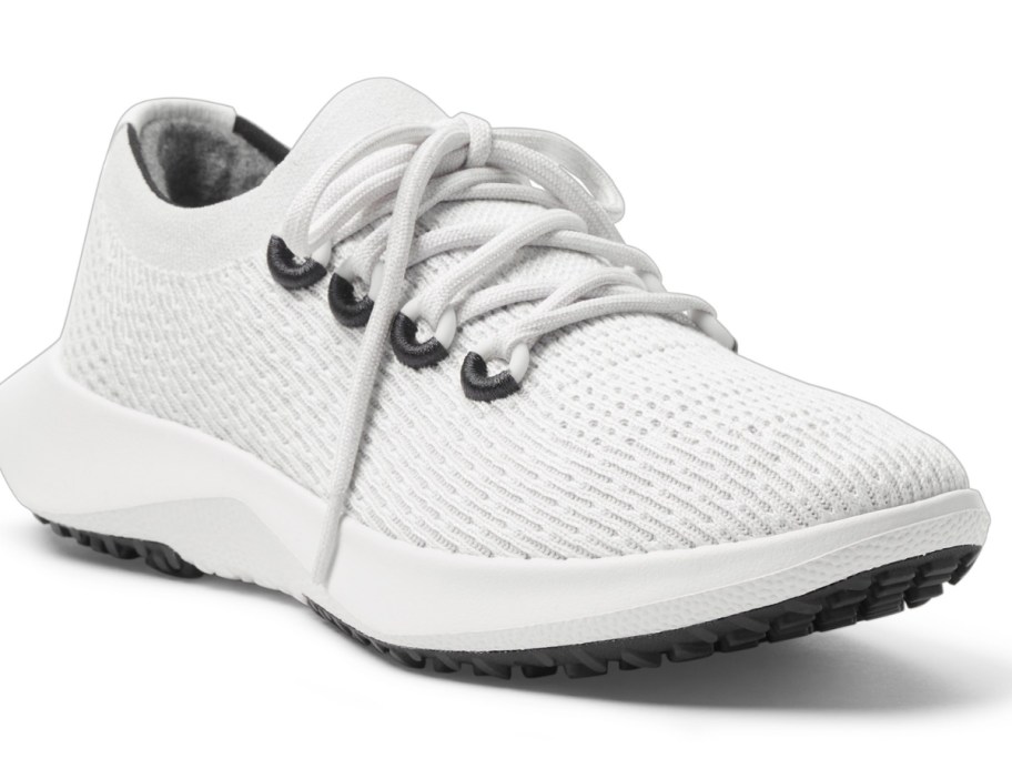 women's white allbirds lace up sneaker