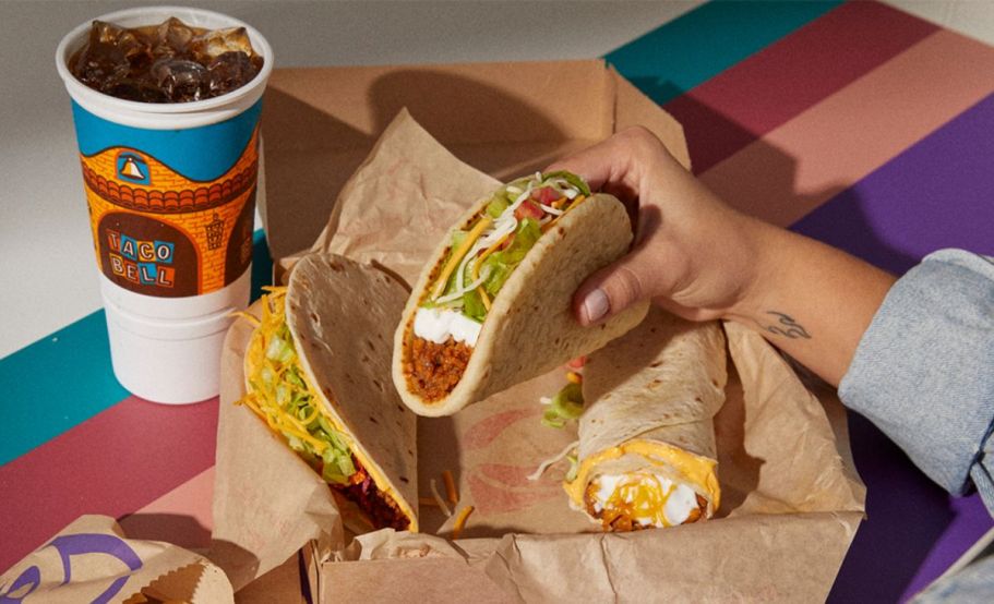 Taco Bell’s Throwback Menu is Back—Iconic Items for Just $3 Starting Oct. 31!