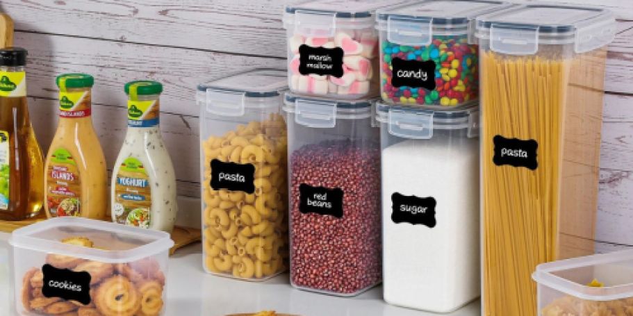 Food Storage Container 24-Piece Set Only $23.93 on Walmart.com | Includes Labels & Marker