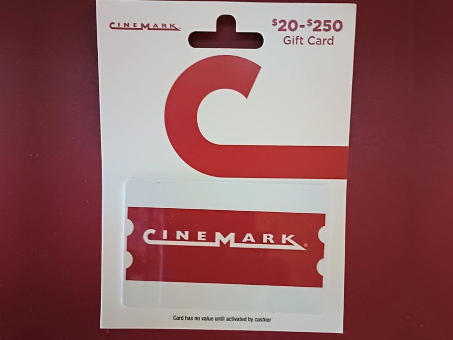 A Cinemark Gift Card