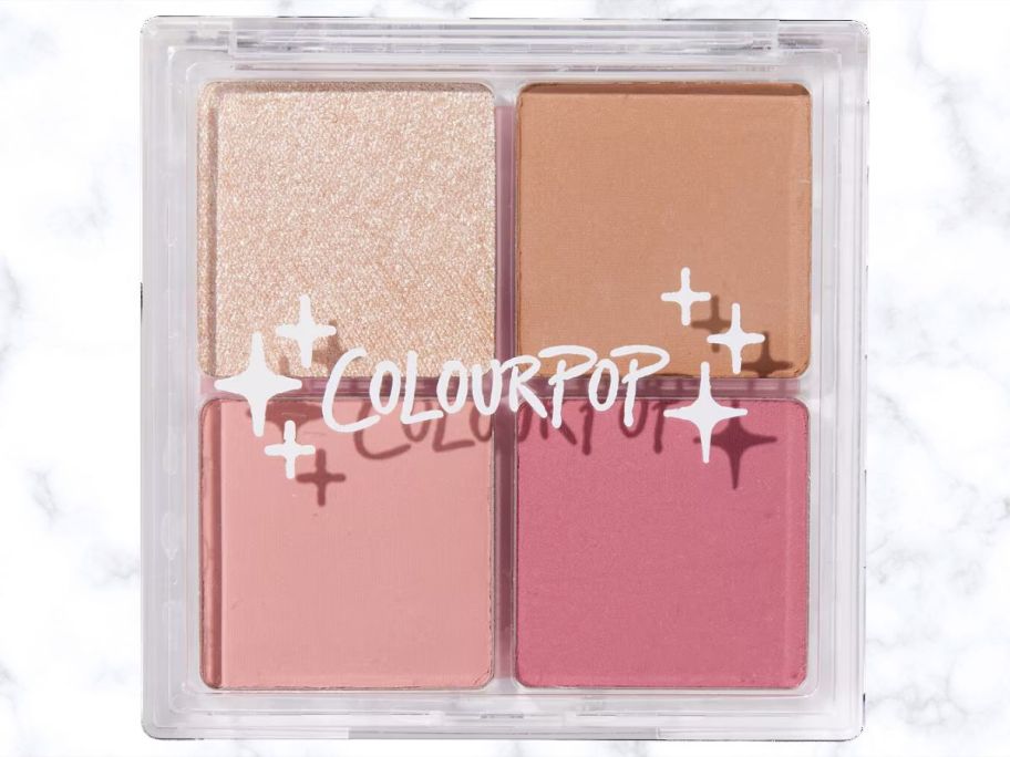 ColourPop Just A Flush Cheek Palette stock image