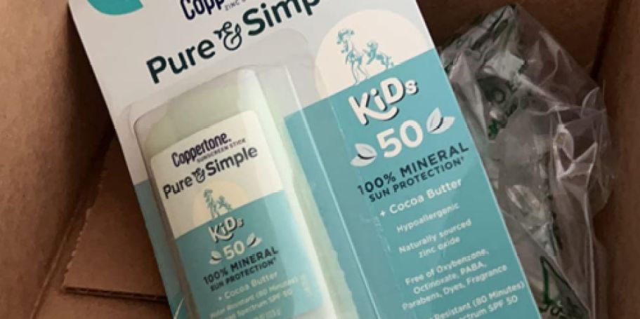 Coppertone Pure & Simple Only $5.60 Shipped on Amazon (Regularly $9)