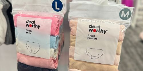 Dealworthy Kids Underwear & Sock Multipacks Only $3.75 Each at Target (Just Buy 2 Packs!)