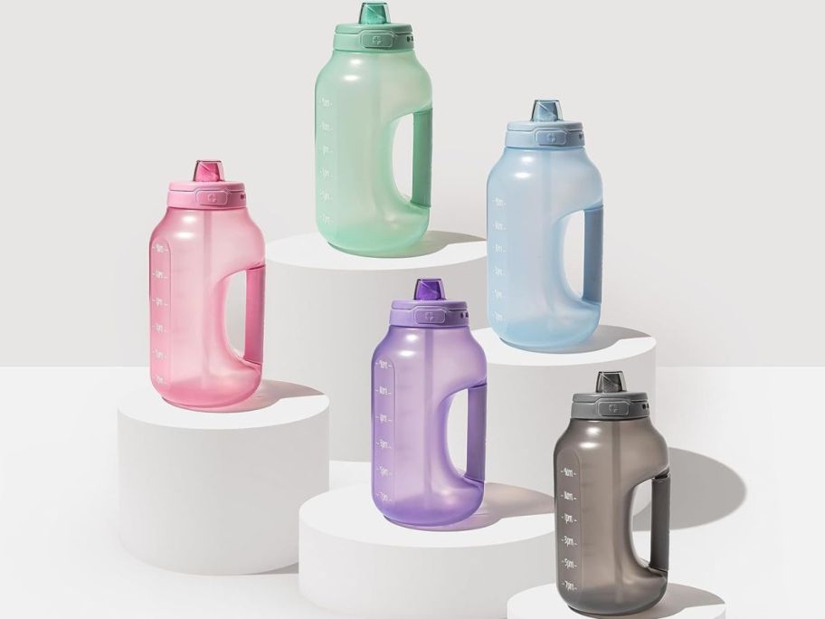 Ello 1-Gallon Waterr Jugs in five different colors