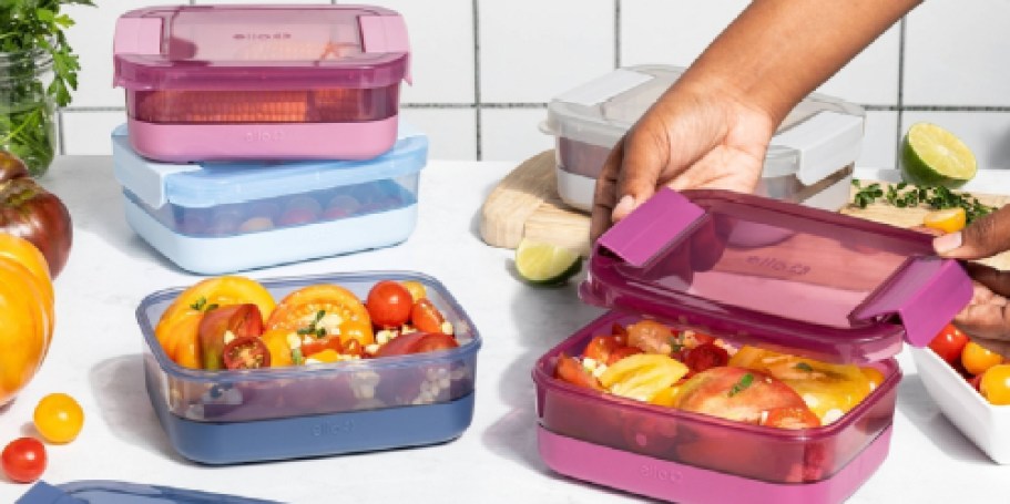 Ello 10-Piece Plastic Meal Prep Container Set Just $19.99 on Target.com