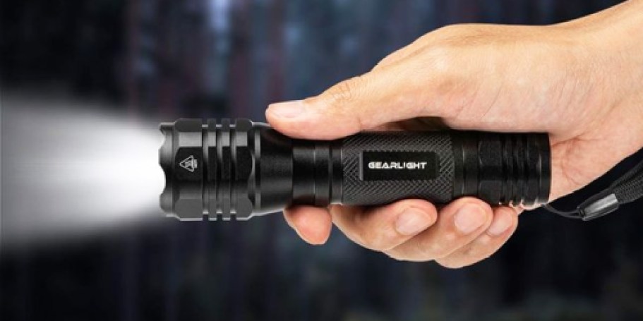 LED Flashlights 2-Pack Just $10.97 on Amazon | Water-Resistant & Great for Emergencies