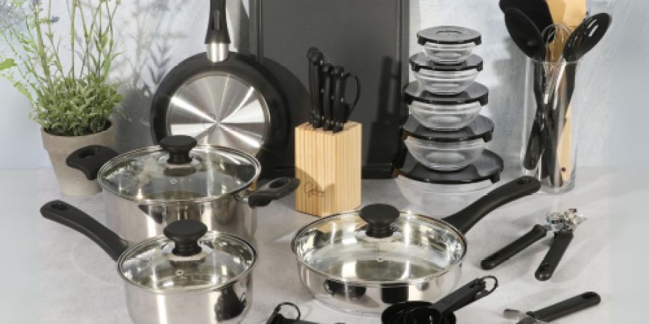 The Ultimate College Cookware Set is ONLY $59 Shipped on Walmart.com!