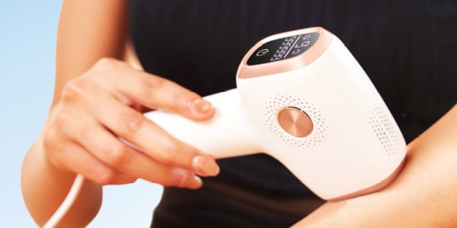 IPL Hair Remover Device Only $24.99 Shipped on Amazon (Permanent Hair Removal At Home!)