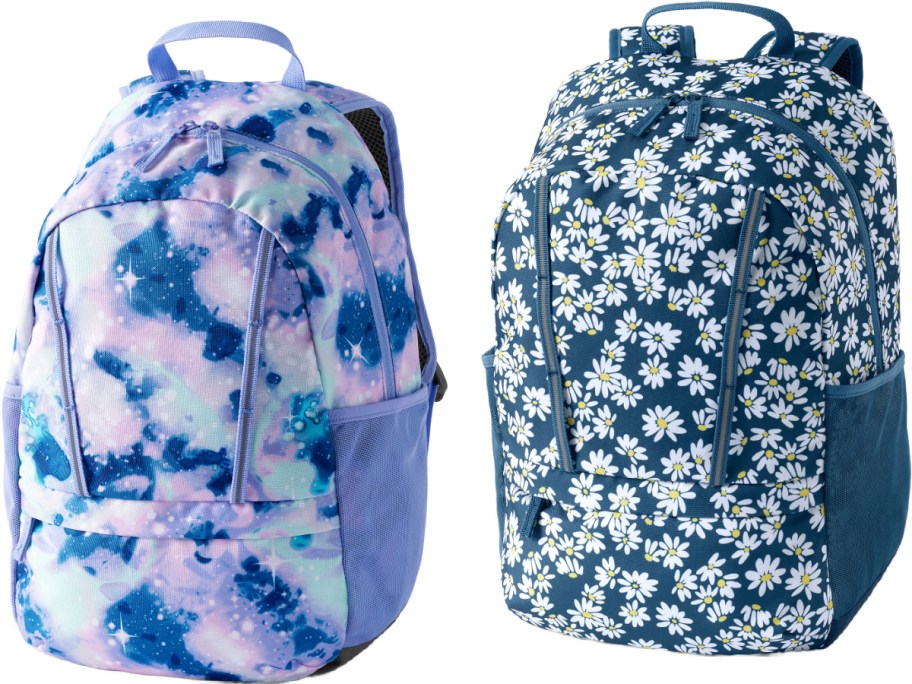 Stock images of two lands end backpacks