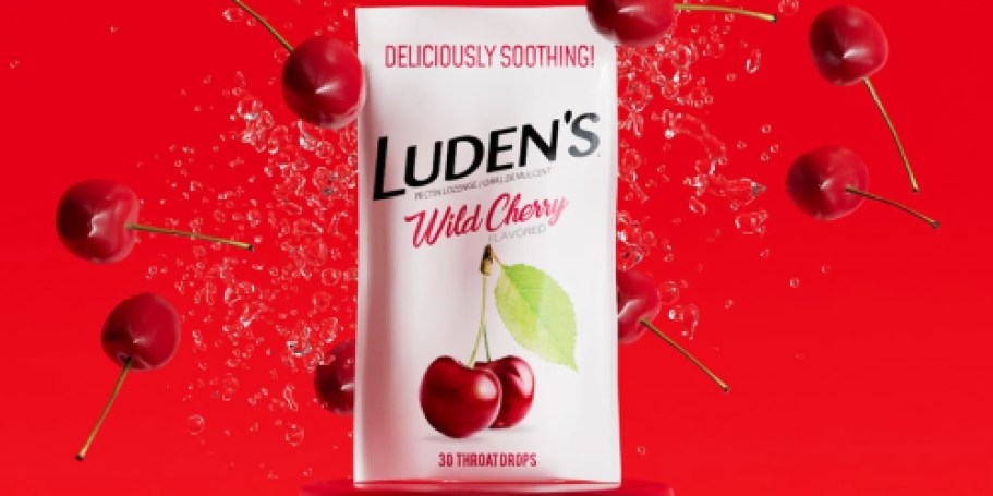 Luden’s Throat Drops 30-Count Bag Only $1 Shipped on Amazon (Subscribe & Save Filler Item!)