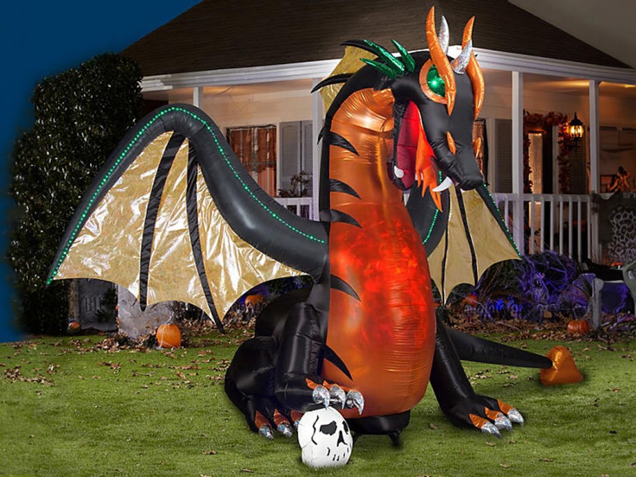 Member’s Mark Pre-Lit Inflatable Dragon