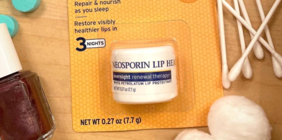 Neosporin Lip Health Overnight Renewal Therapy 2-Pack Just $6.10 Shipped on Amazon