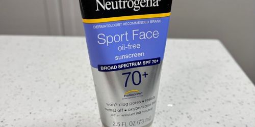 Neutrogena Sport Face Sunscreen Spray JUST $6 Shipped on Amazon (Reg. $15) + More