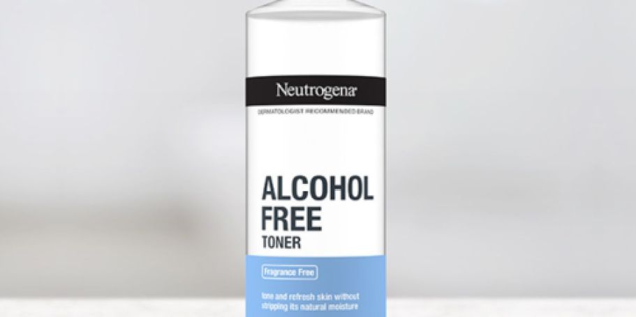 Neutrogena Alcohol-Free Toner 8oz Bottle Just $3.98 Shipped on Amazon (Reg. $10)