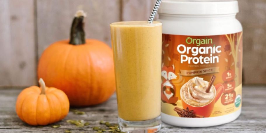 Up to 55% Off Orgain Protein Powder, Bars & Collagen Peptides for Amazon Prime Members