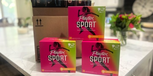 Playtex Sport Tampons 36-Count Box Just $6 Shipped on Amazon