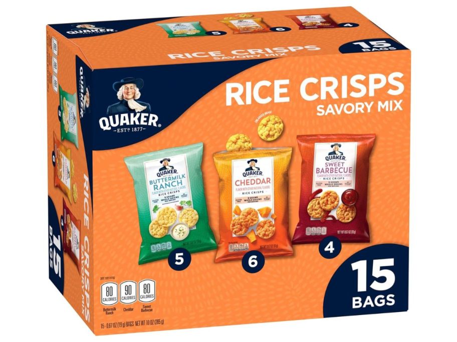 Quaker Rice Crisps Savory Mix