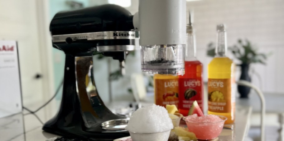 KitchenAid Ice Shaver Attachment w/ 8 Ice Molds from $49.98 Shipped (Regularly $99)