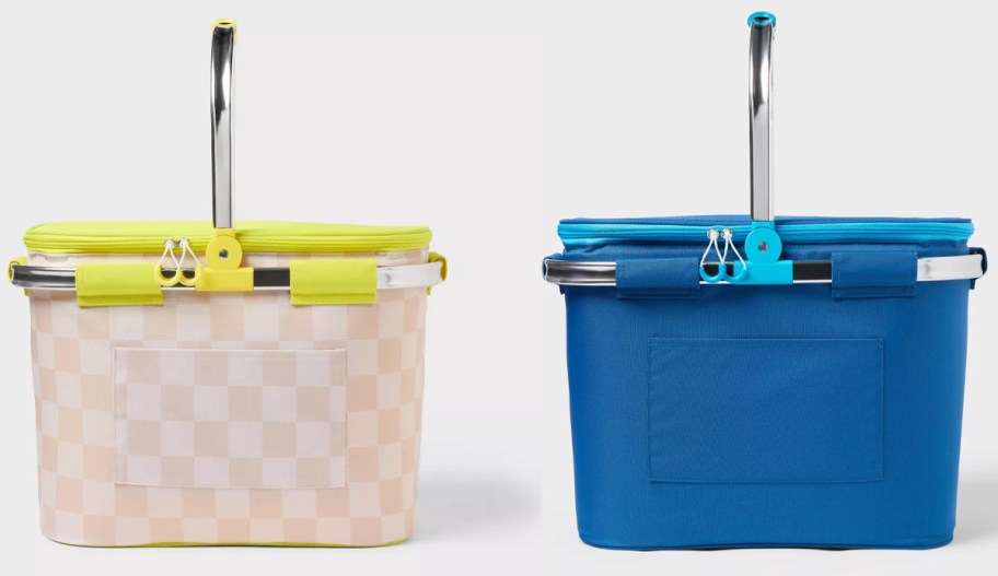 Sun Squad Soft-Sided 36-Can Basket-Style Cooler in two color options
