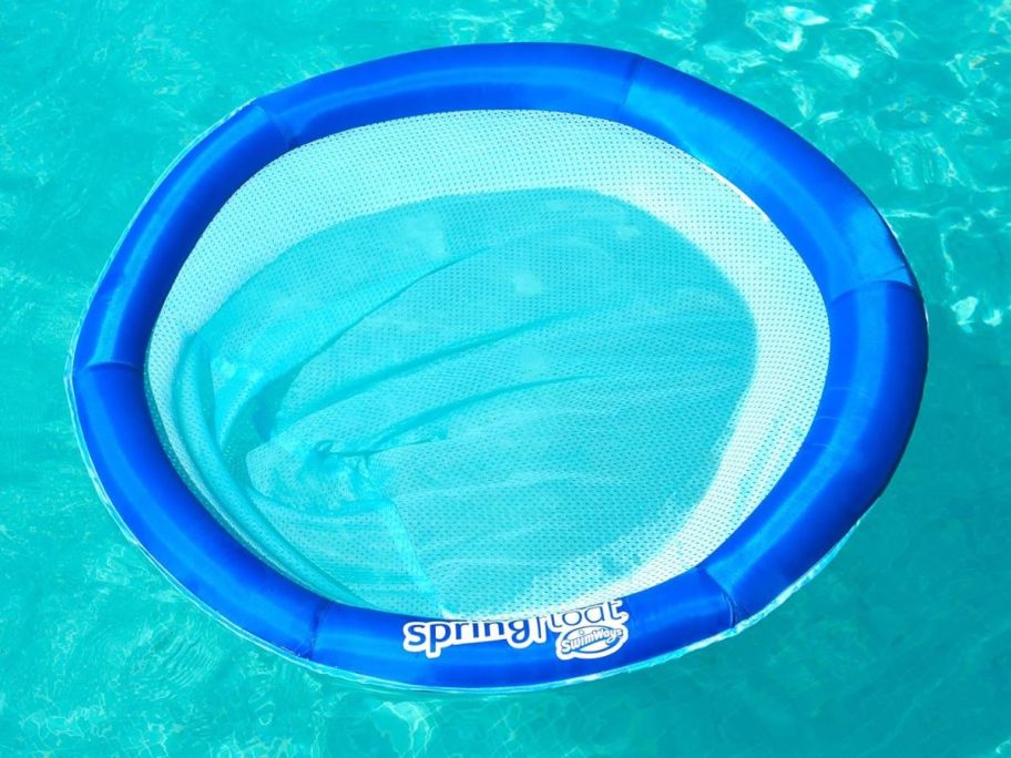 Swimways Papasan Spring Float with Hyper-Flate Valve