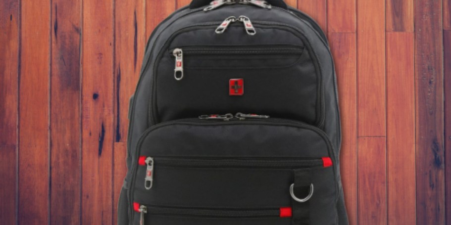 Swiss Tech Backpack w/ Laptop Sleeve & USB Port JUST $14.97 on Walmart.com (Reg. $42)