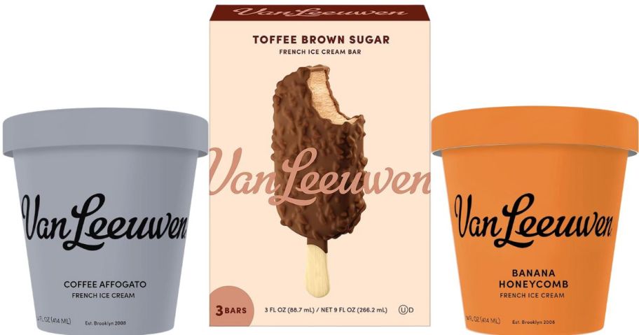 Van Leeuwen ice cream and bars