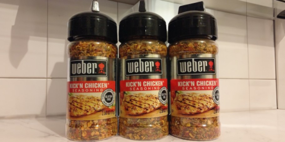 Weber Kick’n Chicken Seasoning Only $1.90 Shipped on Amazon (Reg. $3)