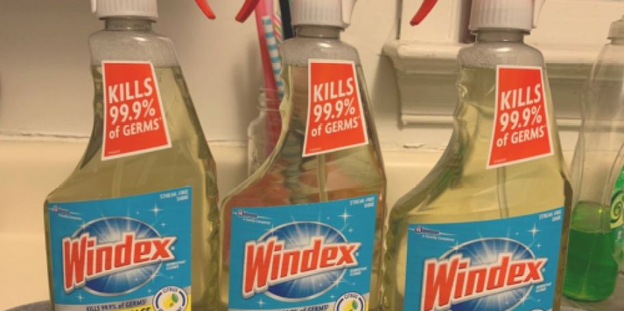 Windex Multi-Surface Cleaner & Disinfectant Just $2.32 on Amazon (Reg. $5)