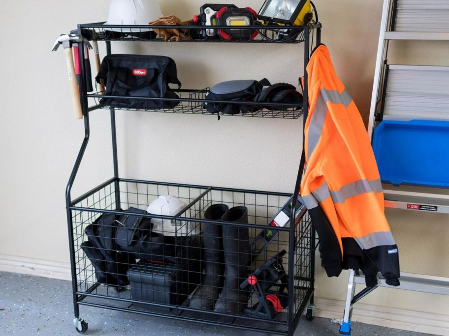 Workpro Rolling Equipment Storage Shelf