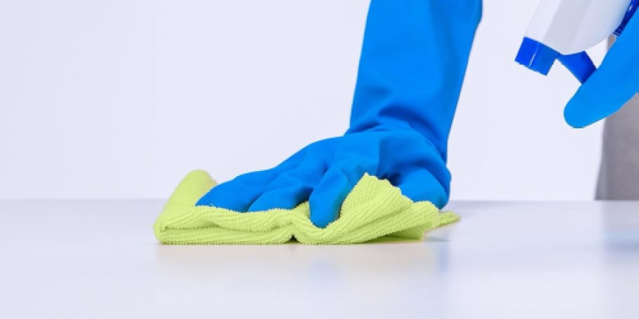 Reusable Microfiber Cleaning Cloth 48-Pack Only $17 Shipped on Amazon | Just 35¢ Per Cloth!