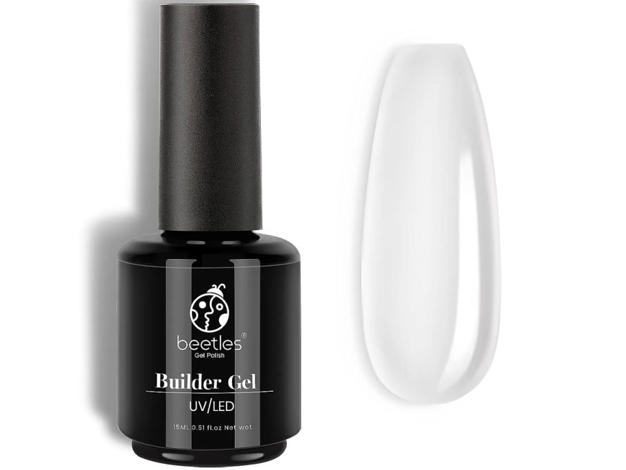 black beetles builder gel polish bottle 