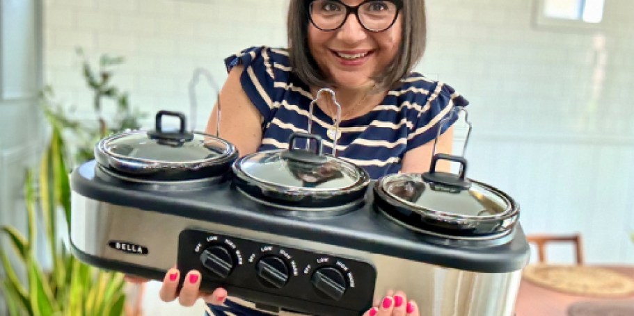 Triple Slow Cooker Only $34.99 Shipped on BestBuy.com (Regularly $80)