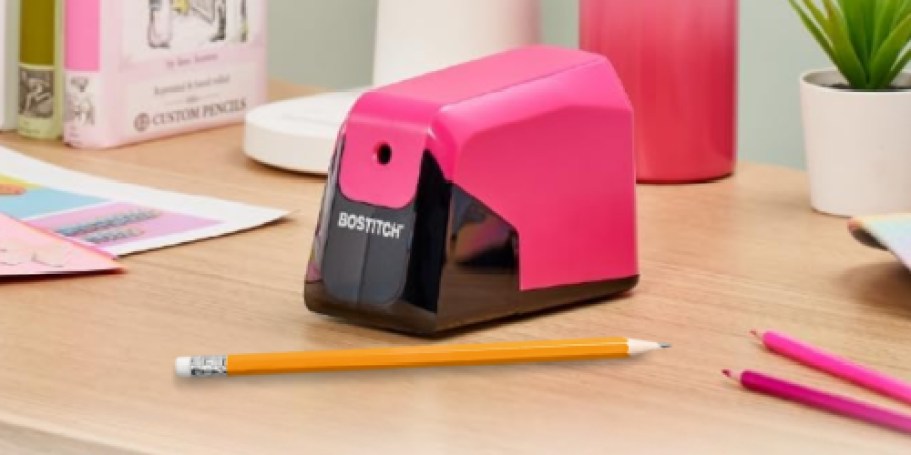 Bostitch Pencil Sharpeners from $8 on Amazon