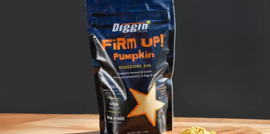 FREE Diggin’ Your Dog Firm Up Digestive Aid for Dogs or Cats on Chewy.com (Just Pay Shipping)