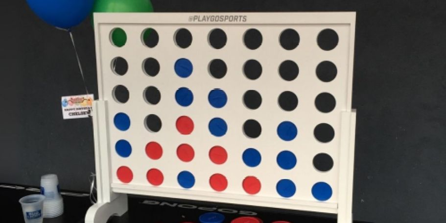 Giant 4-In-A-Row Game Set Only $44.99 Shipped for Prime Members (Reg. $70)